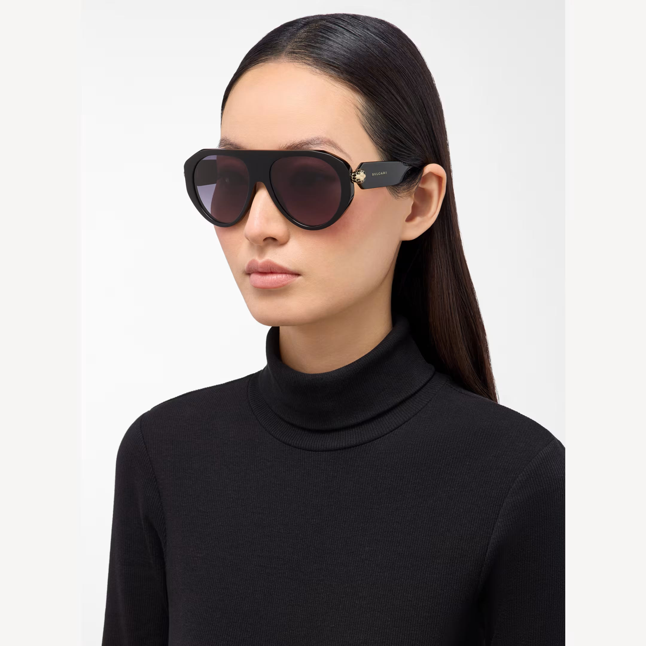 BVLGARI BV40060I 01B 56 SUNGLASSES