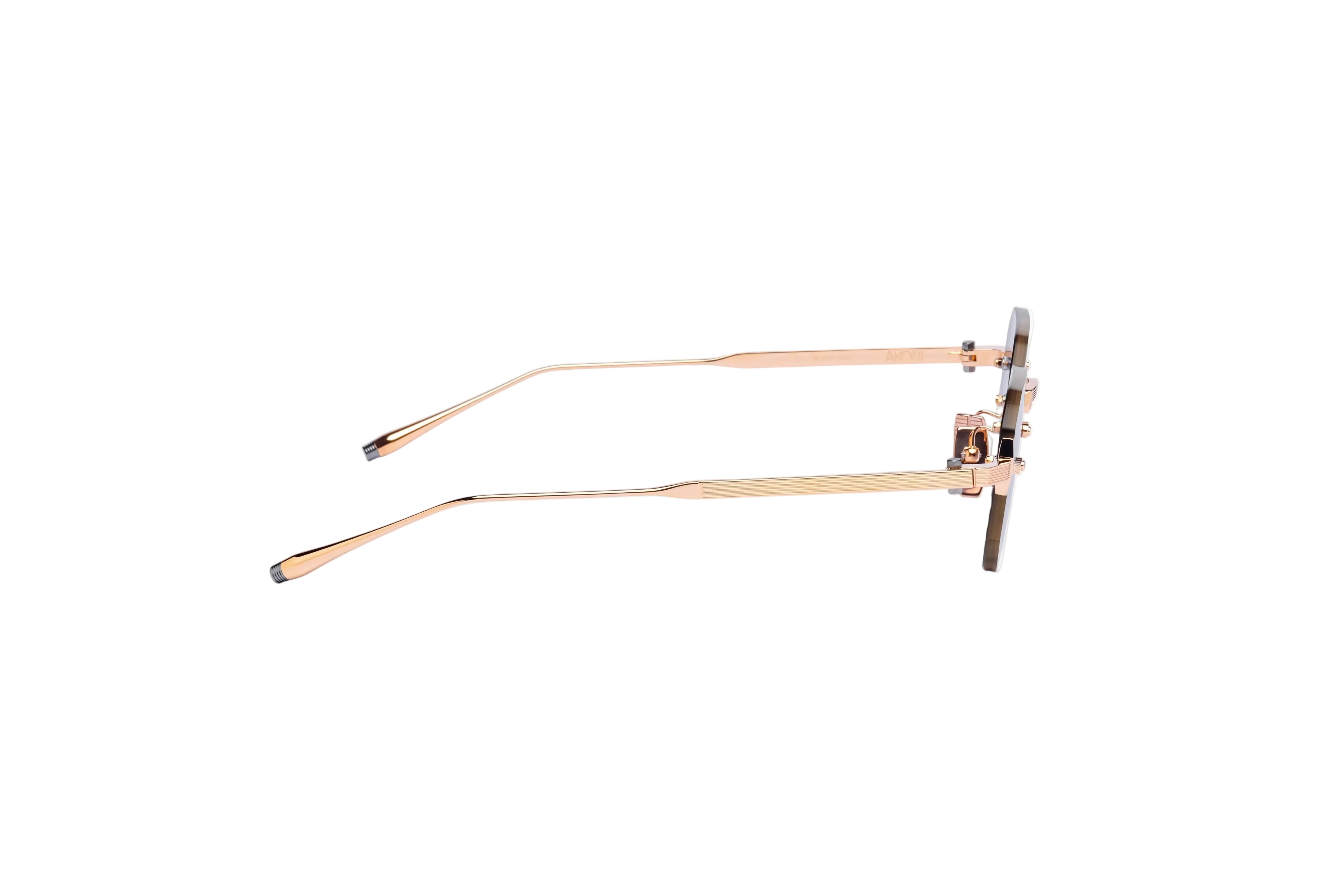 AKONI AKS308E JUNO ONE GLD PLD 47 SUNGLASSES