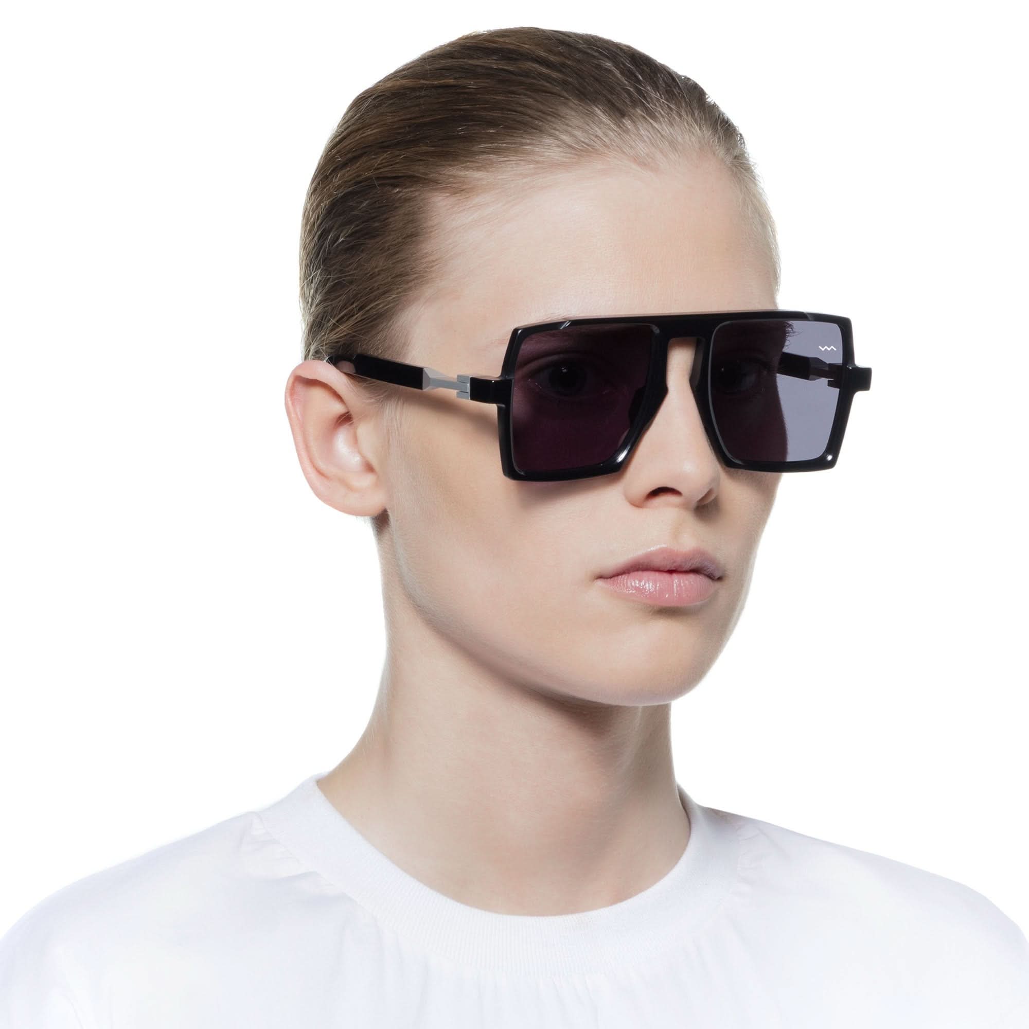 VAVA BL0026 BLACK LABEL BLACK MATT 54 SUNGLASSES