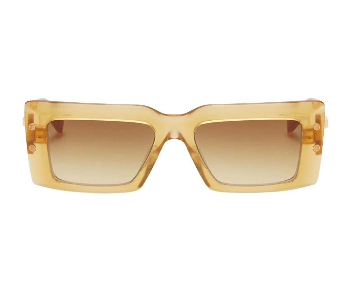 BALMAIN BPS145D IMPERIAL AMB GLD 53 SUNGLASSES