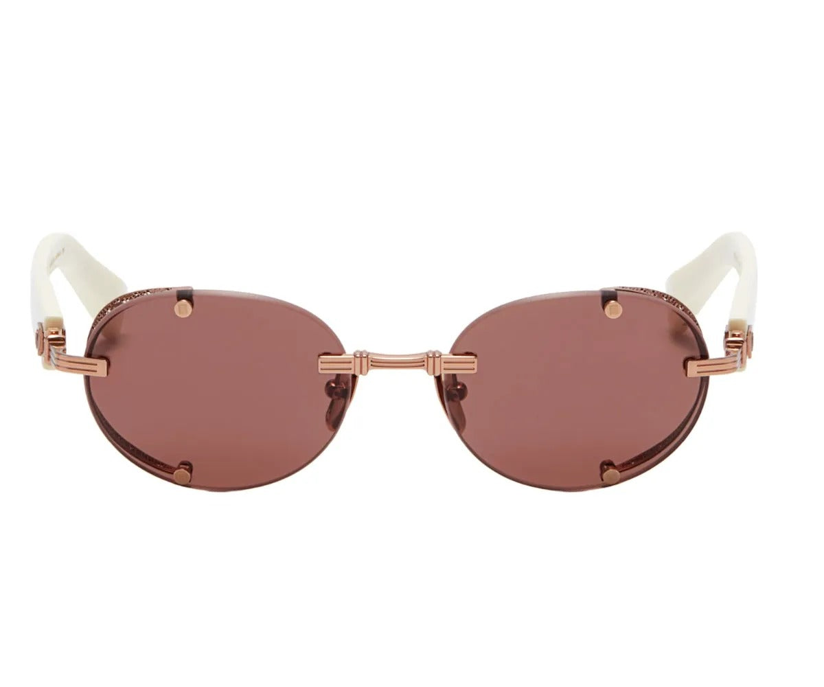 BALMAIN PARIS BPS153B MONSIEUR GLD BNE 53 SUNGLASSES