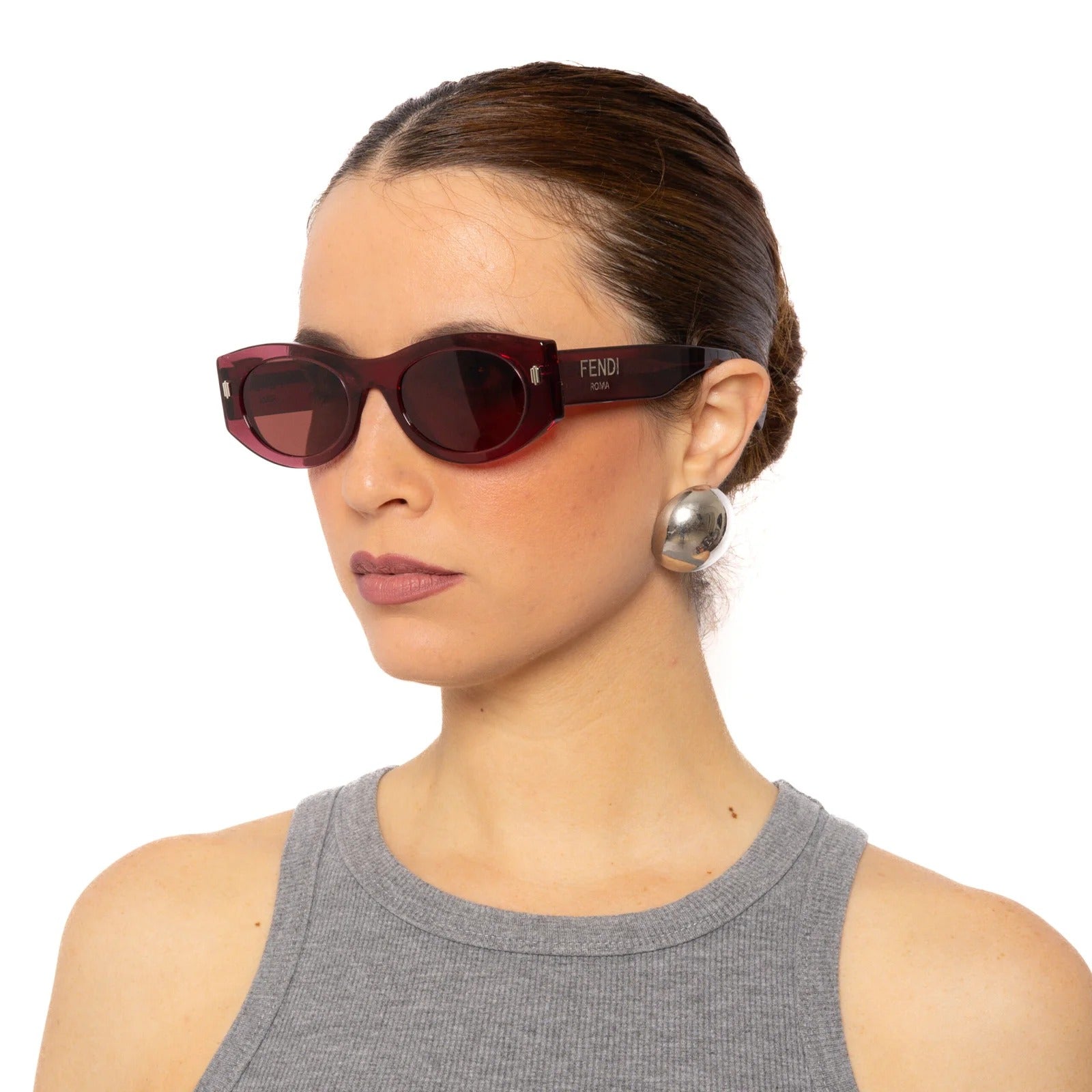 FENDI FE40125I 81S 52 SUNGLASSES