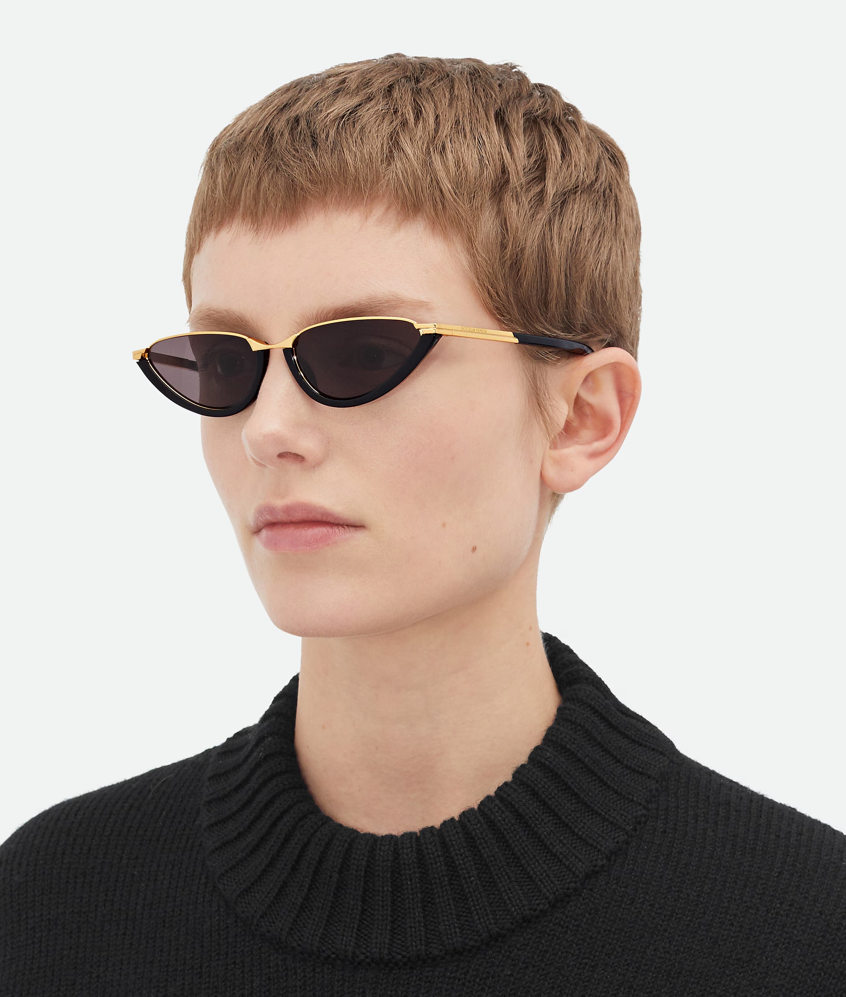 BOTTEGA VENETA BV1346S 001 56 SUNGLASSES