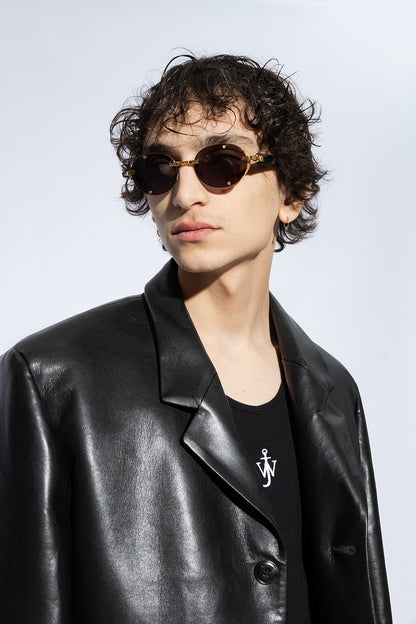 BALMAIN PARIS BPS153A MONSIEUR GLD BLK 53 SUNGLASSES