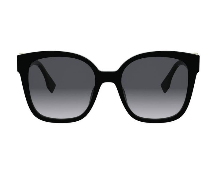 FENDI FE40186I 01B 55 SUNGLASSES