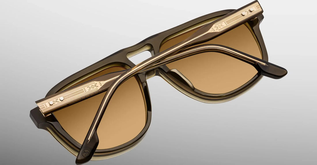 JACQUES MARIE MAGE COUGAR 28/350 YELLOWSTONE JMMCX8R 57 SUNGLASSES