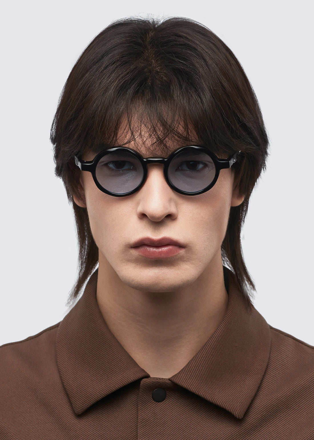 A SOCIETY MARION BLACK 46 SUNGLASSES