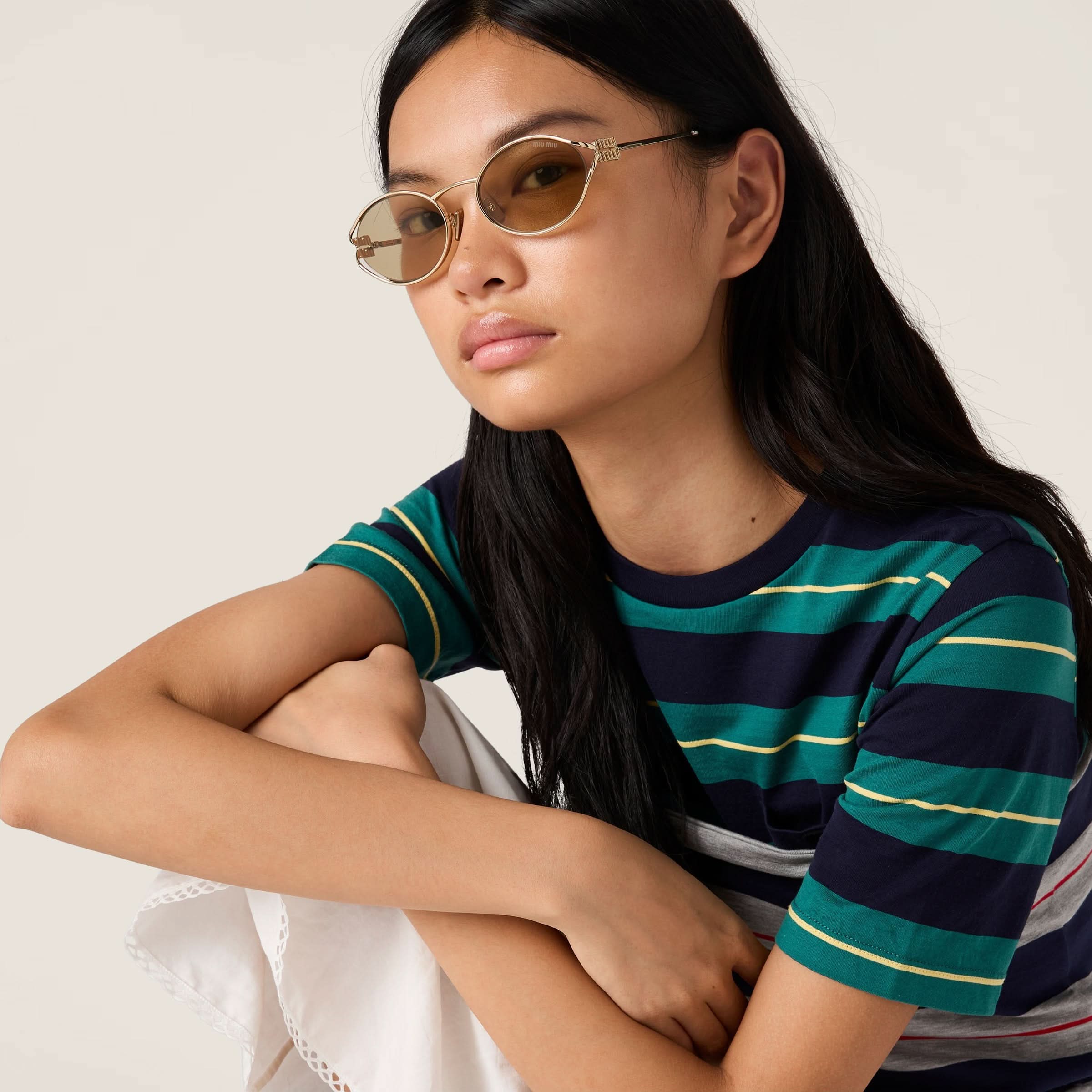 MIU MIU MU52YS ZVN10R 54 SUNGLASSES