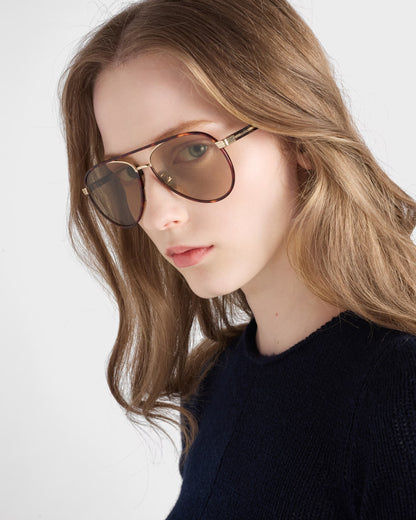 PRADA PRB57S 21E10R 59 SUNGLASSES