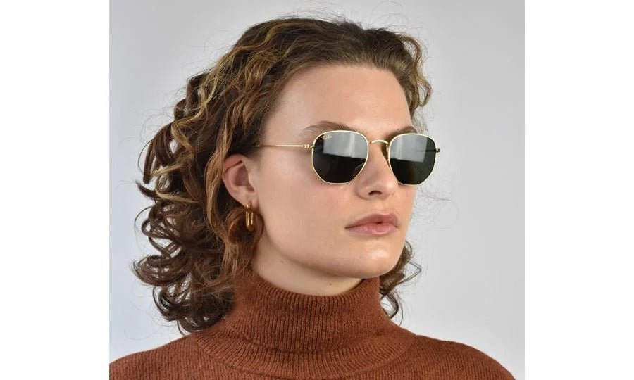 RAYBAN RB3548 HEXAGONAL 919631 51 SUNGLASSES