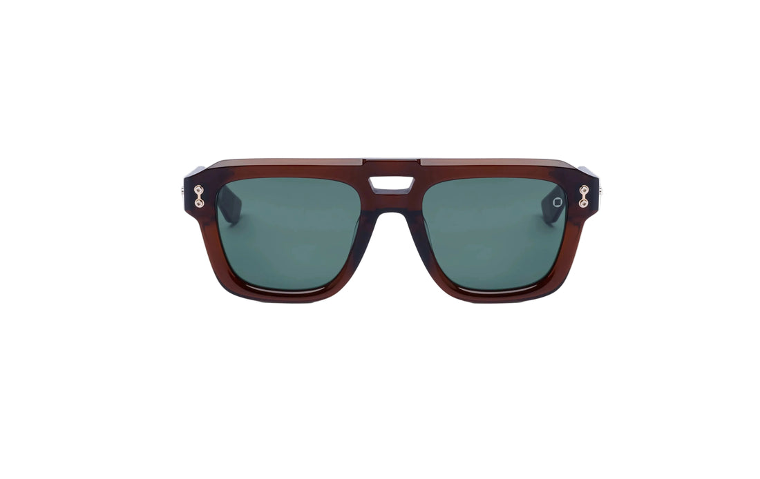 AKONI AKS531B PERSEUS BRN GLD 54 SUNGLASSES
