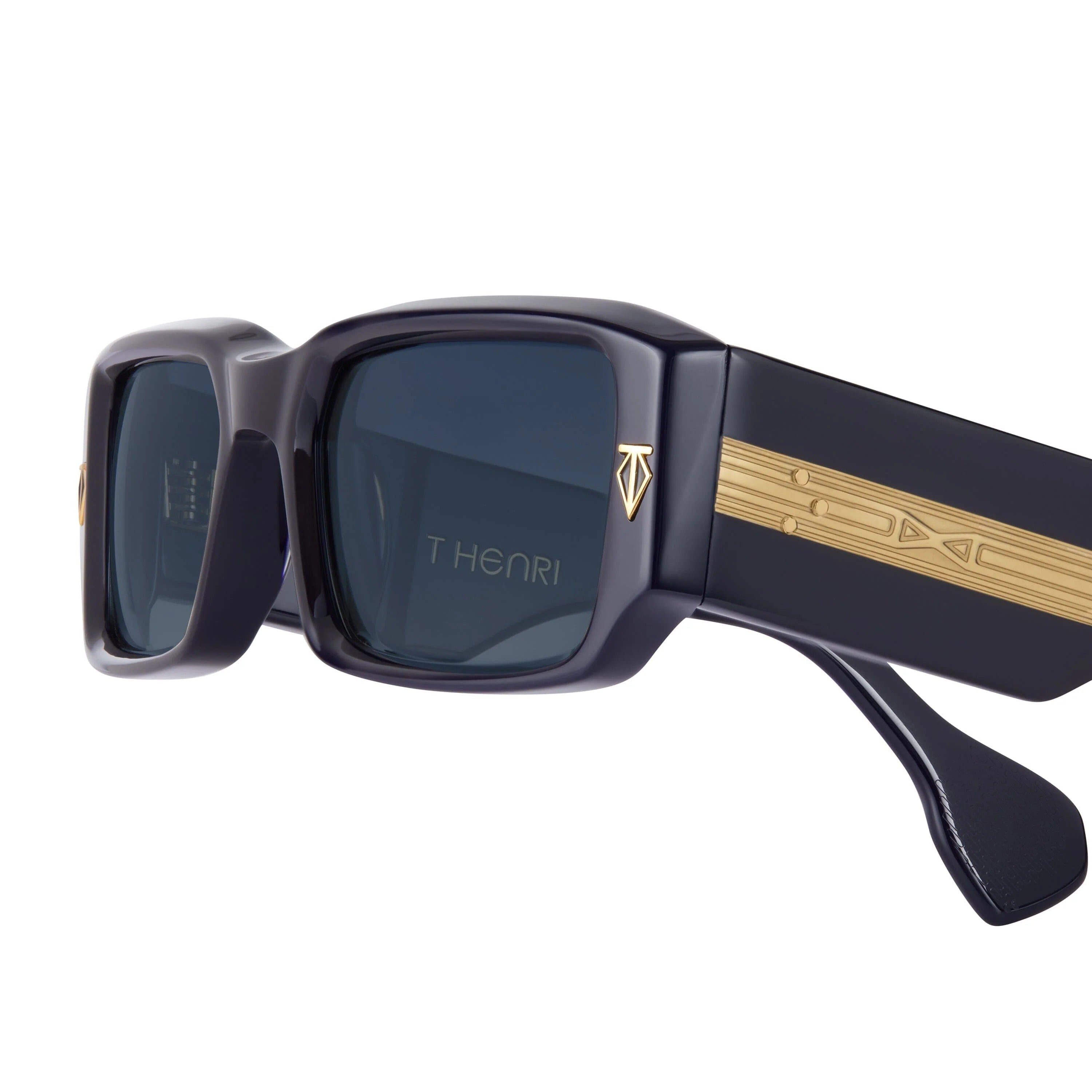 T HENRI ROSSI 057/149 RAW 55 SUNGLASSES