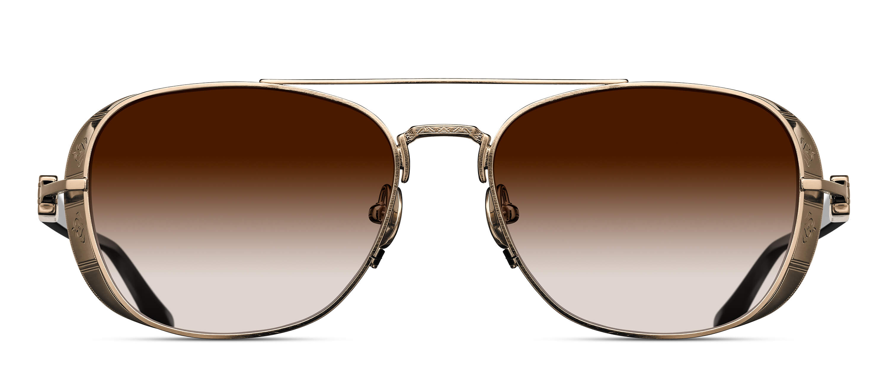 MATSUDA M3115 BG BLK 55 SUNGLASSES