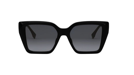FENDI FE40161I 01B 54 SUNGLASSES
