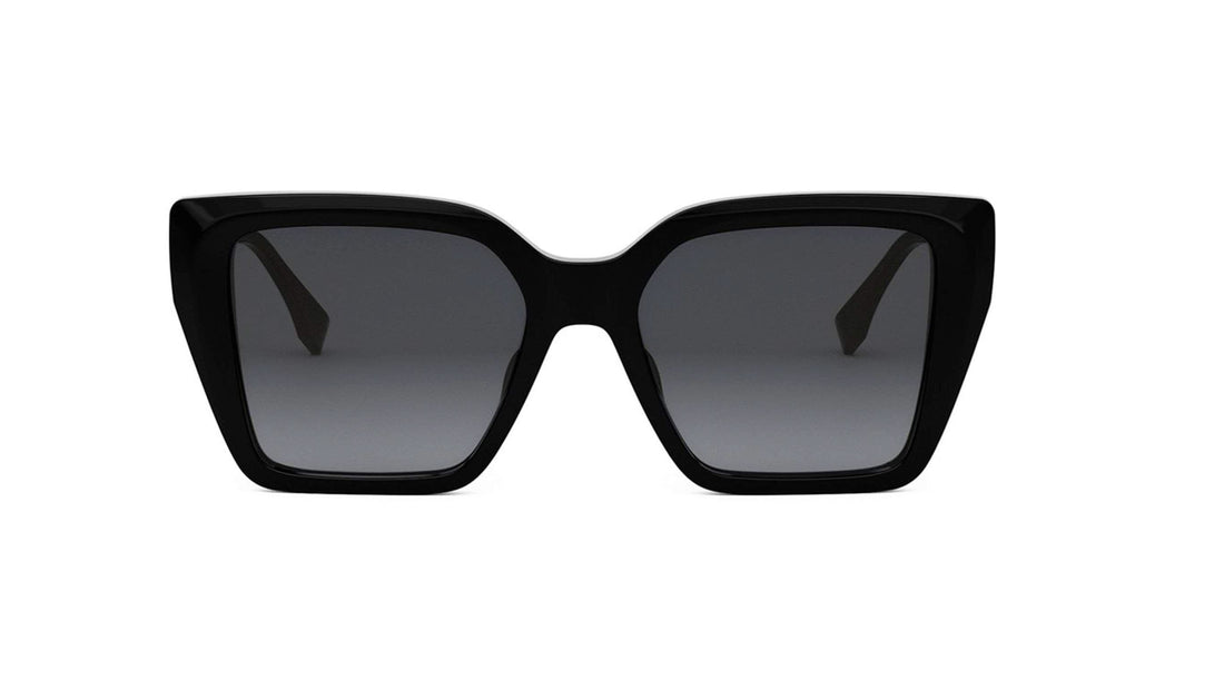 FENDI FE40161I 01B 54 SUNGLASSES
