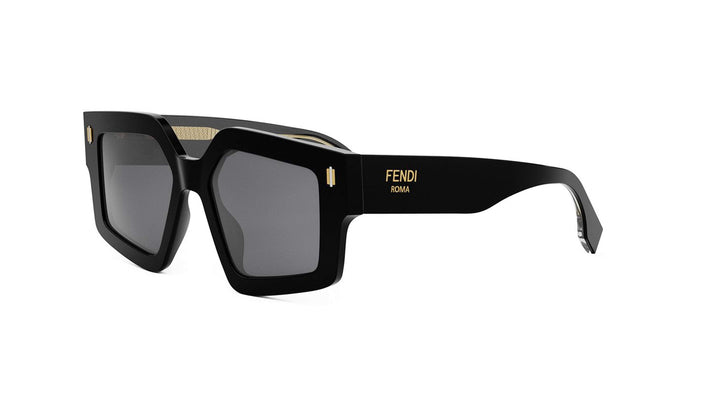 FENDI FE40162I 01A 52 SUNGLASSES