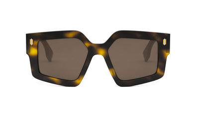 FENDI FE40162I 52E 52 SUNGLASSES