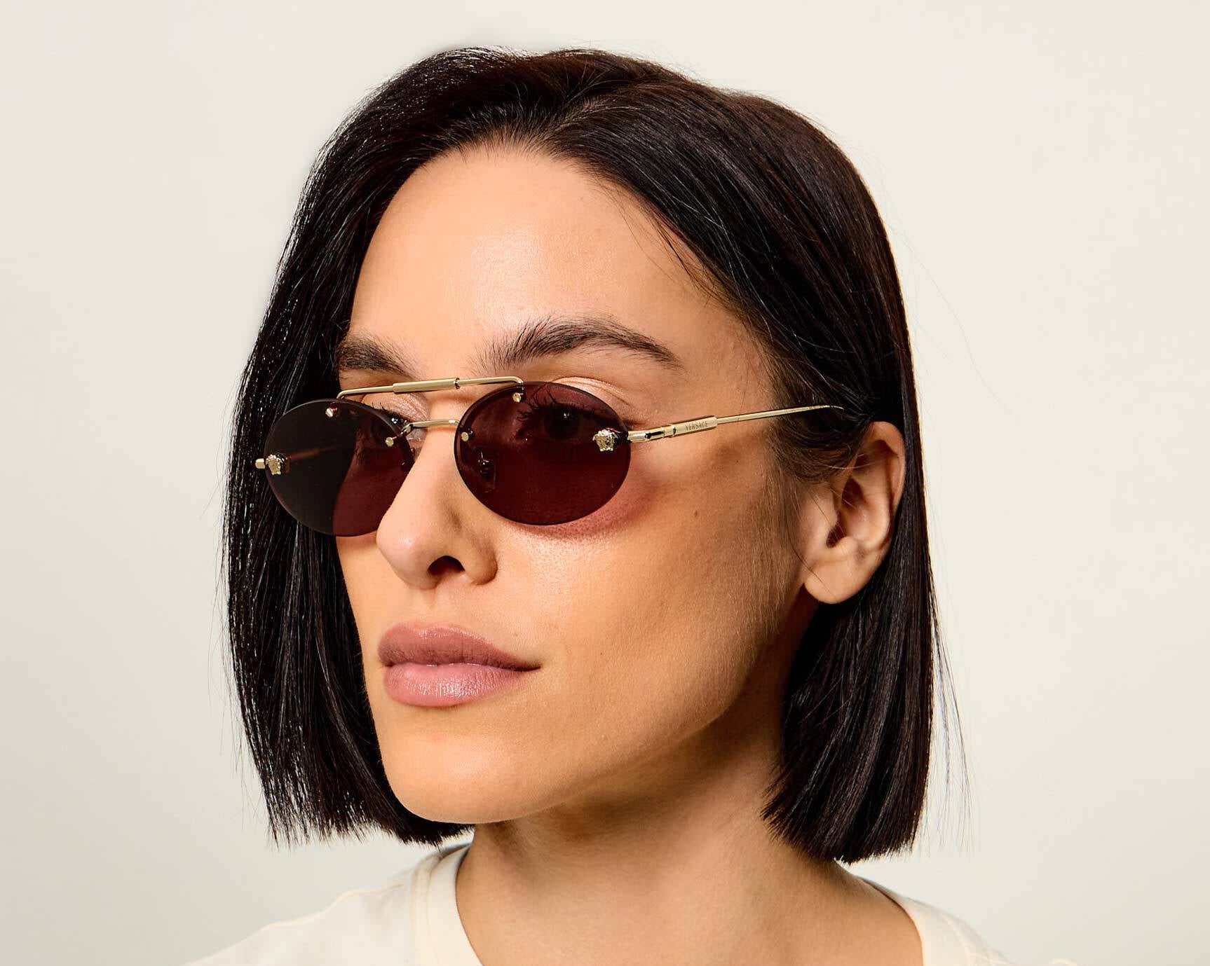 VERSACE VE2295 12521A 56 SUNGLASSES