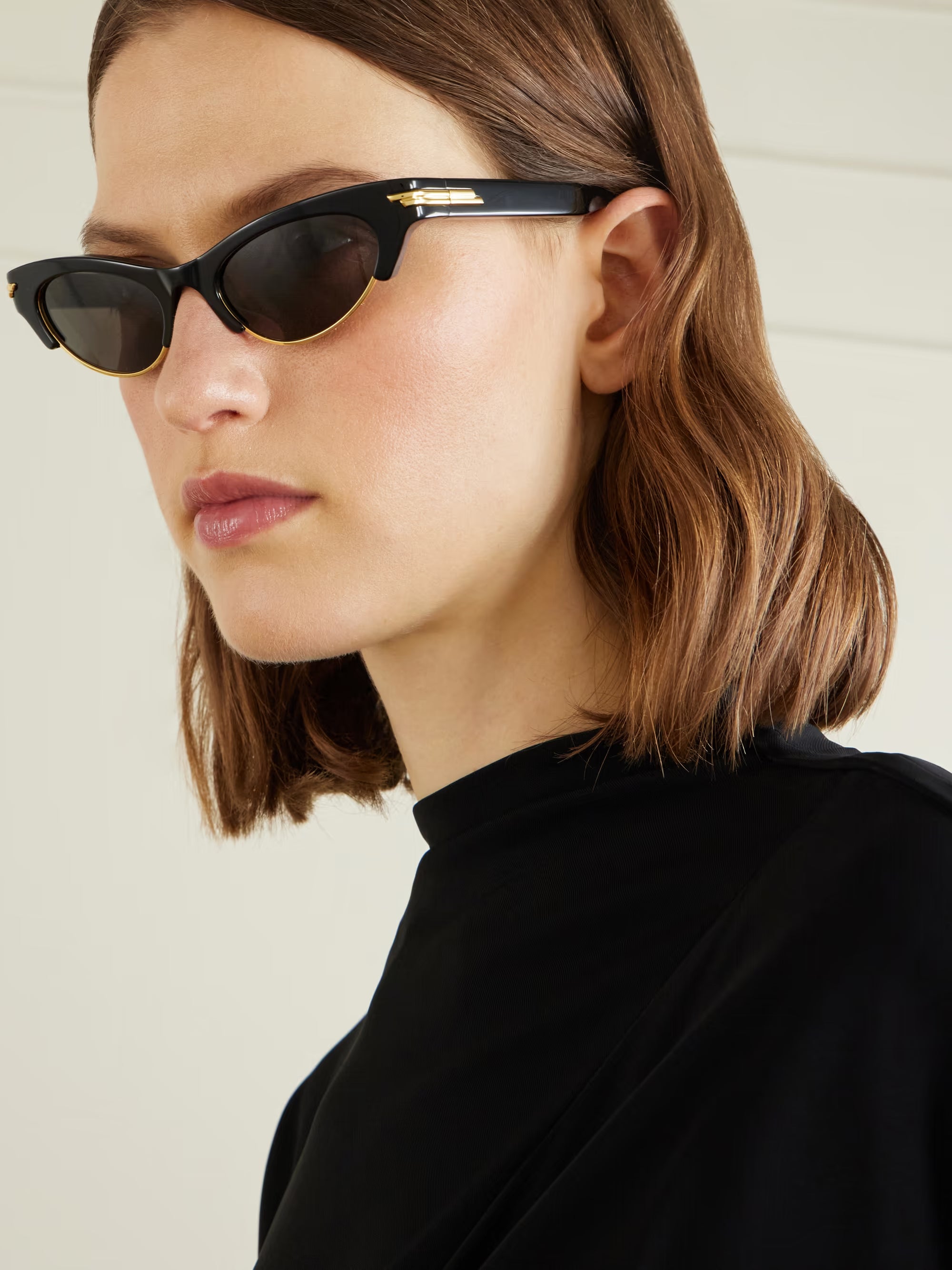 BOTTEGA VENETA BV1431S 001 52 SUNGLASSES