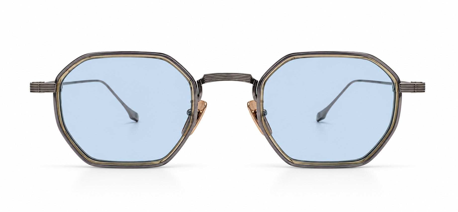 FRAME MONTANA FMT4 5 SILVER BLUE 46 SUNGLASSES