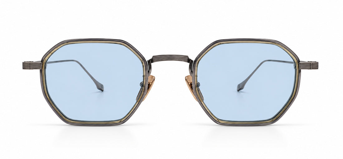 FRAME MONTANA FMT4 5 SILVER BLUE 46 SUNGLASSES