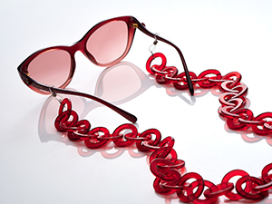 Red Chain With Sunglasses